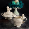 Glitterville Porcelain Dolly Poulet Cream & Sugar Silkie Chicken Gift Set