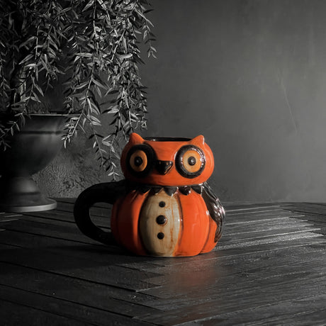 Johanna Parker Owl Pumpkin Peep Mug