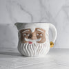 Glitterville Papa Noel Pitcher Brown California Englished Christmas Collection Johanna Parker Design Christmas
