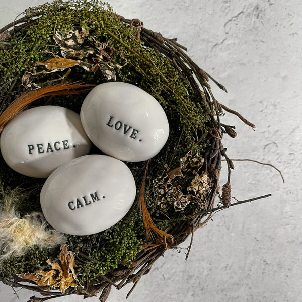 Handmade & Naturally Crafted Bird's Nest Decor | Spring Collection at California Englished