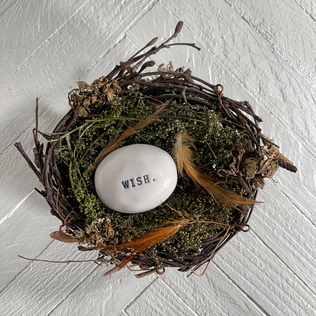 Handmade & Naturally Crafted Bird's Nest Decor | Spring Collection at California Englished
