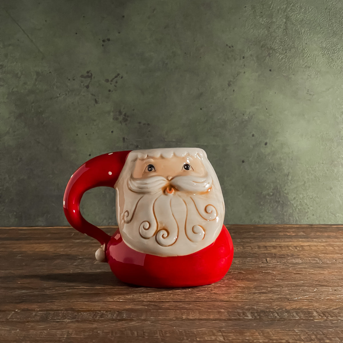 Nostalgic Christmas Santa Mug (Pink) by Johanna Parker – shopdelightfulfind