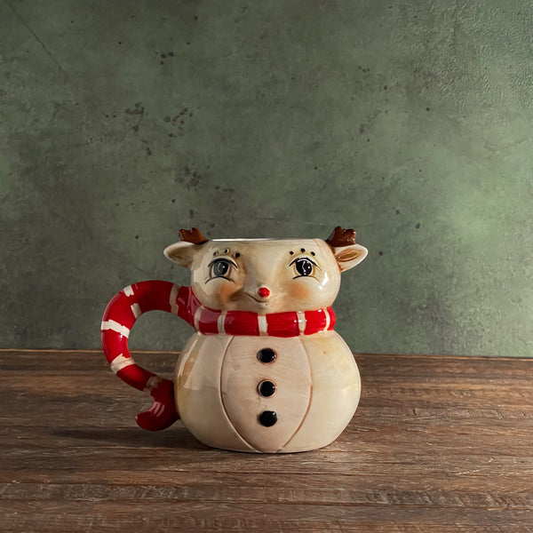 Johanna Parker Nostalgic Christmas Reindeer Mug