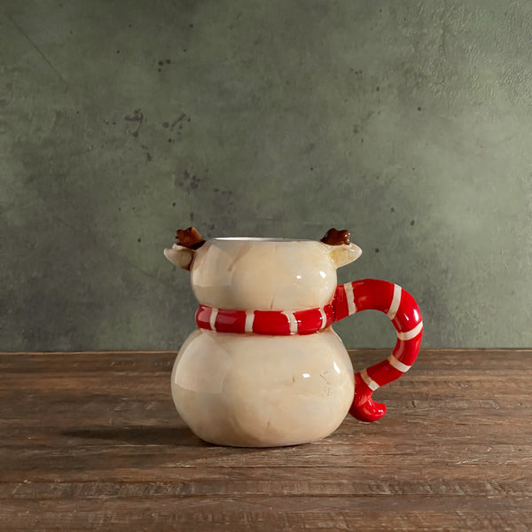 Johanna Parker Christmas Nostalgic Vintage Reindeer Mug Papa Noel California Englished
