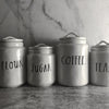 Rae Dunn Canister Set Boutique Stem Print Collection © California Englished