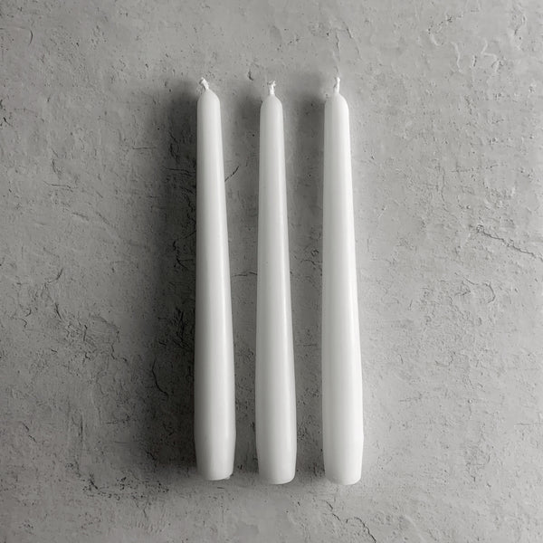 Gatecrest Taper Candle Holders - White Taper Candlesticks For Sale California Englished CaliforniaEnglished.com