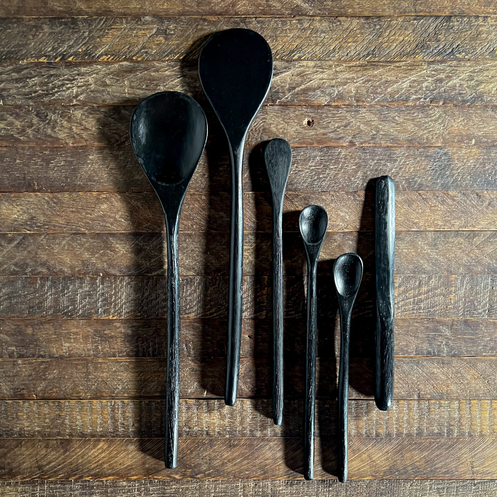 Rae Dunn, Kitchen, Rae Dunn Black Cutlery Set